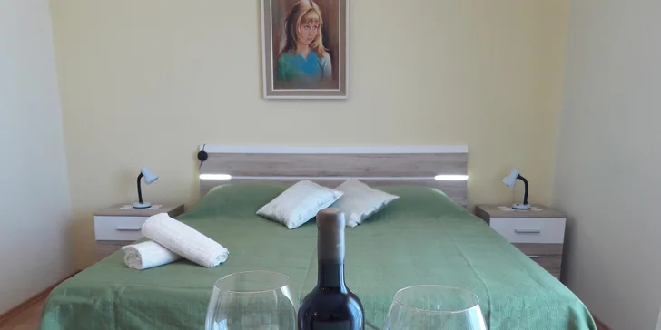 Apartmány na Hvare až pre 4 osoby neďaleko pláže a viníc