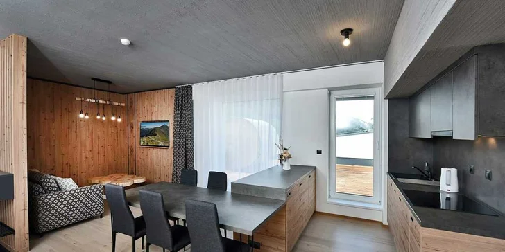 Dovolenka na horách: nové a moderné apartmány TRI SESTRY v Jasnej