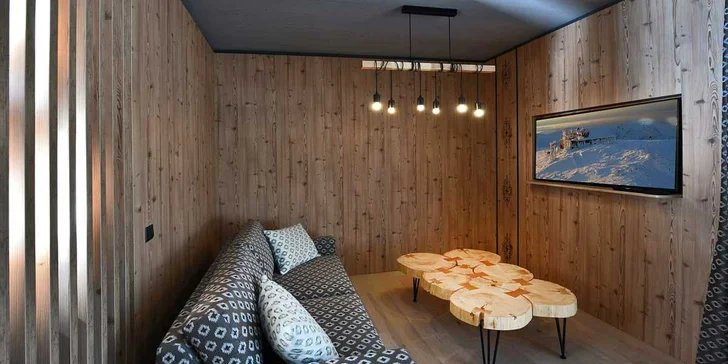 Rodinná dovolenka v nových, štýlových apartmánoch TRI SESTRY v Nízkych Tatrách v Jasnej s možnosťou privátneho wellness