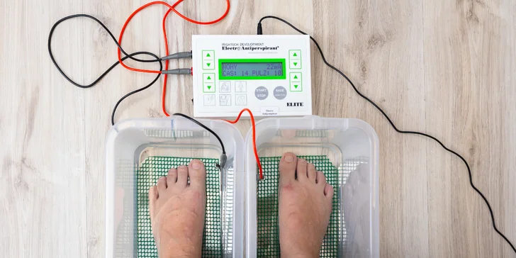 Electro antiperspirant: Zbavte sa nadmerného potenia pomocou ionoforézy