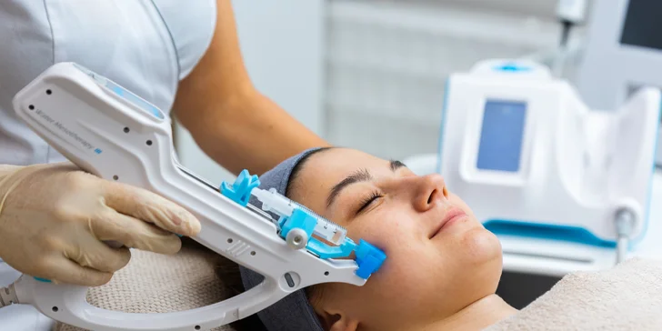 Omladenie pleti mezoterapiou s kyselinou hyalurónovou pomocou Vital injectoru