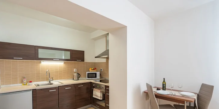 Pobyt v priestranných apartmánoch v Tatranskej Lomnici aj s privátnym wellness
