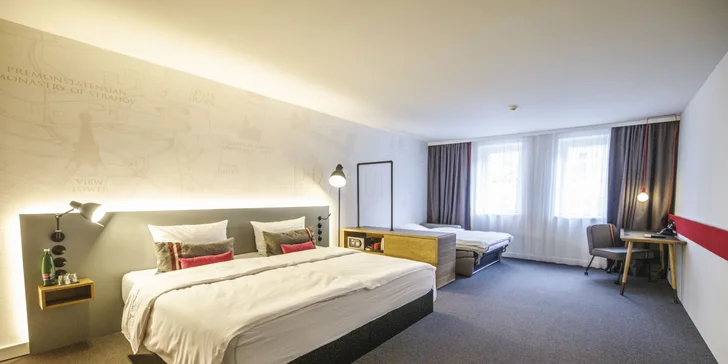 Pobyt v Prahe: moderný 4* hotel v Karlíne s raňajkami