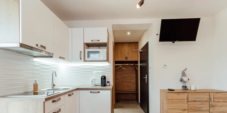 Luxusný pobyt v úplne nových apartmánoch v blízkosti Jasnej s vírivkou a wellness