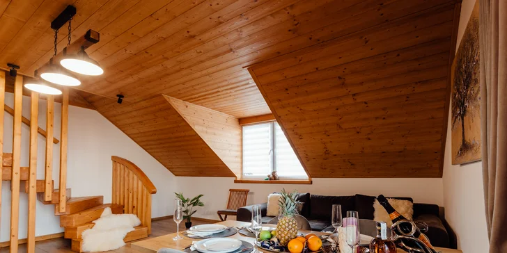 Luxusný pobyt v úplne nových apartmánoch v blízkosti Jasnej s vírivkou a wellness