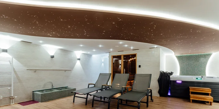 Pobyt v nových, luxusne zariadených apartmánoch v Nízkych Tatrách s každodenným vstupom do privátneho wellness