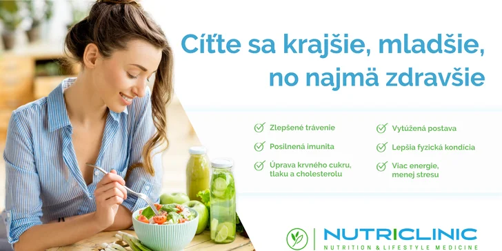 Odborné konzultácie funkčnej medicíny a výživy s kvalifikovaným terapeutom - podľa vašich génov, metabolizmu a mikrobiómu
