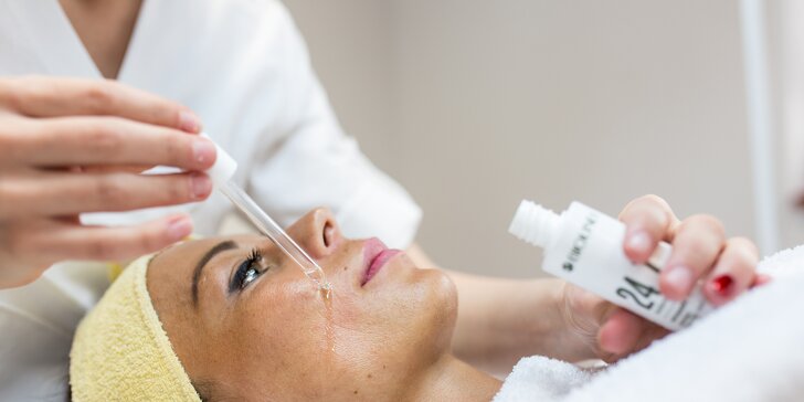 Regeneračná masáž tváre, čistenie pleti alebo vitamínovo-minerálny refresh pleti aj s formovaním obočia