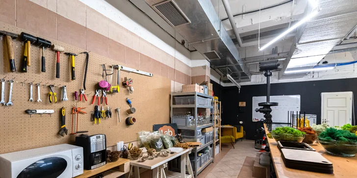 3-mesačné Maker členstvo do kreatívnej dielne Lab.cafe s 3D tlačou či laserom