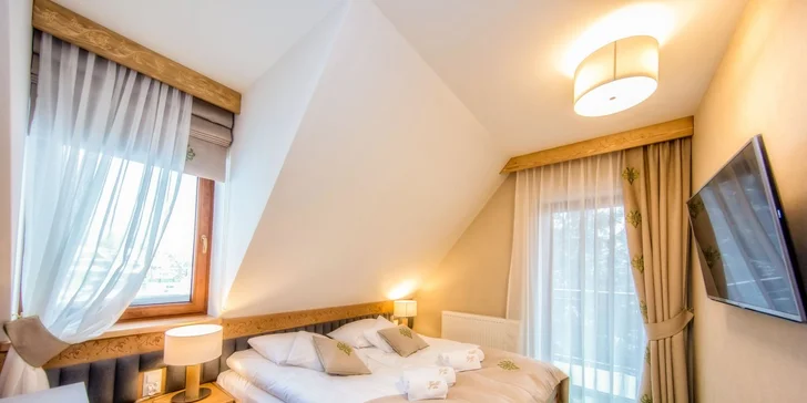 Skvelý oddych v útulnom Hoteli Gold**** v Zakopanom s VIP wellness