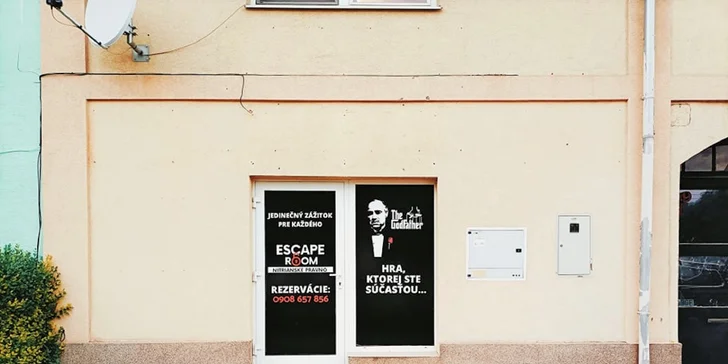 Ponuka, ktorá sa neodmieta: Napínavá ESCAPE ROOM THE GODFATHER