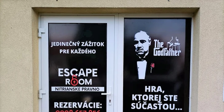 Ponuka, ktorá sa neodmieta: Napínavá ESCAPE ROOM THE GODFATHER