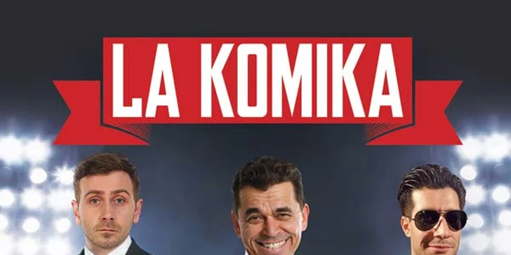 Kabaretné predstavenie Tri a pol chlapa v Banskej Bystrici