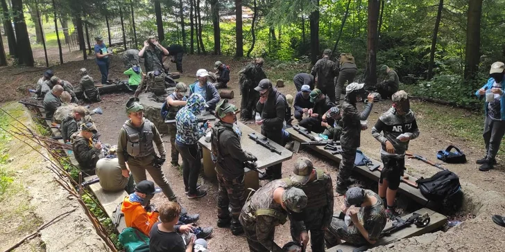 Akčný airsoftový detský tábor Légia: ako na bojovom poli