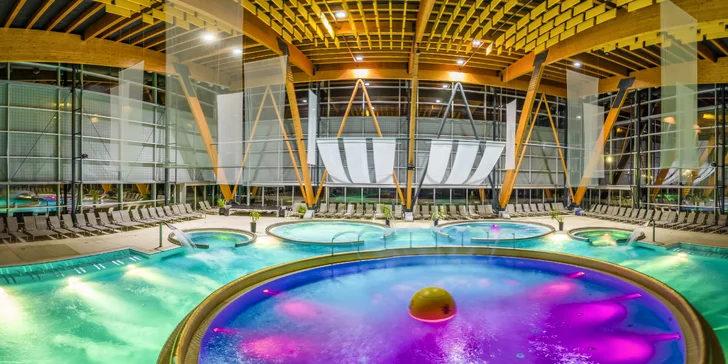Hotel AquaCity Riverside*** so vstupom do aquaparku a extra vstupom do saunového sveta AquaCity Poprad