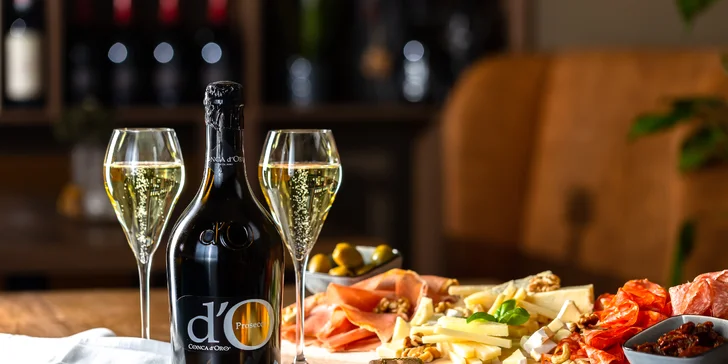 Zaži chuť Talianska: Tapas doska plná pochúťok a k tomu Prosecco