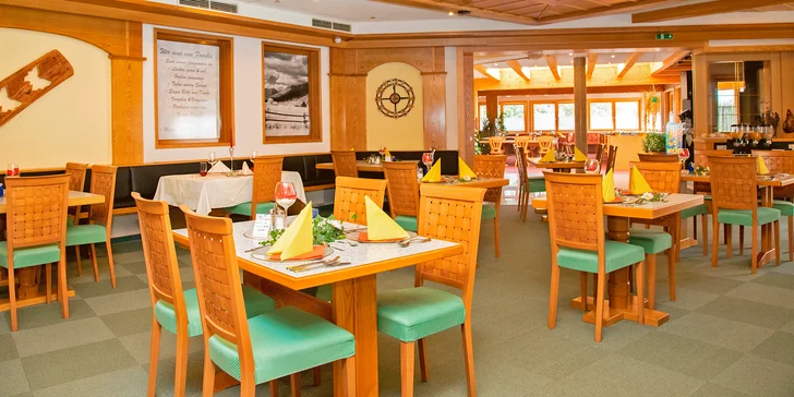 Dovolenka s výhľadom na hory: rodinný hotel, raňajky aj 4-chodová večera, wellness