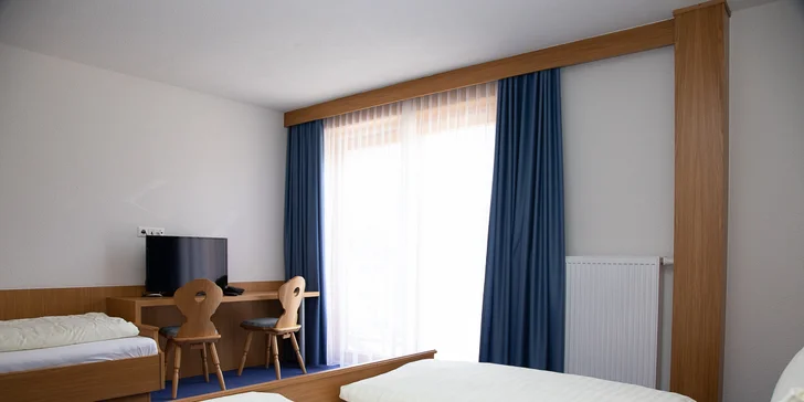 Dovolenka s výhľadom na hory: rodinný hotel, raňajky aj 4-chodová večera, wellness