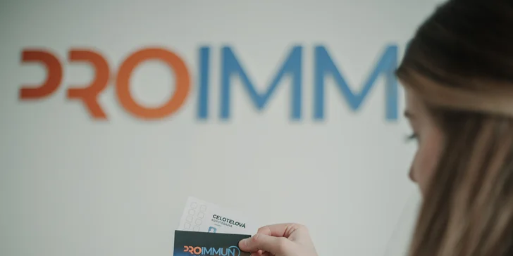 Celotelová, lokálna alebo aj tvárová kryoterapia - posilnite svoju imunitu a zdravie v Proimmuno!