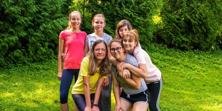 Camp Lomnistá – každý deň nová výzva, krúžky, športy, aktivity v tábore v Nízkych Tatrách