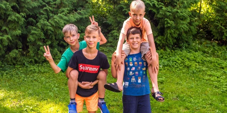 Camp Lomnistá – každý deň nová výzva, krúžky, športy, aktivity v tábore v Nízkych Tatrách