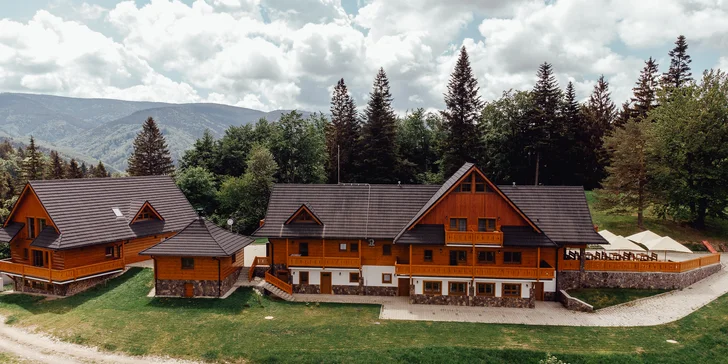 Nový rodinný penzión v lone Veľkej Fatry so špičkovým wellness, na cyklotrasách, neďaleko salaša a dychberúcimi výhľadmi
