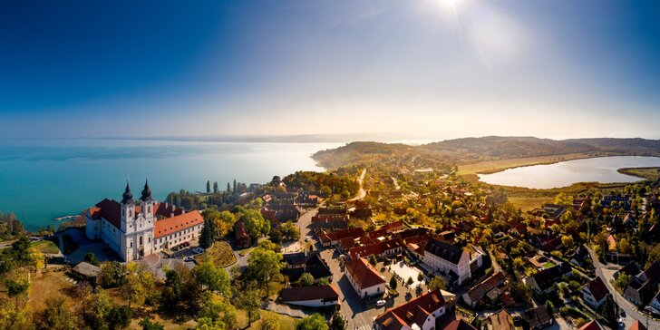 Pobyt v rekreačnej oblasti Tihany - raňajky alebo polpenzia, wellness a krásny výhľad na Balaton