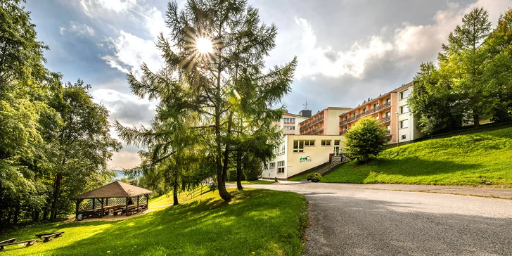 Pobyt v Jeseníkoch: hotel s raňajkami alebo polpenziou, termíny počas celého roka