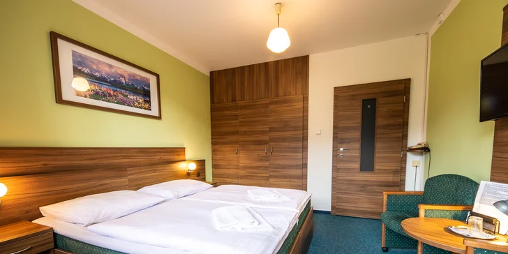 Pobyt v Jeseníkoch: hotel s raňajkami alebo polpenziou, termíny počas celého roka