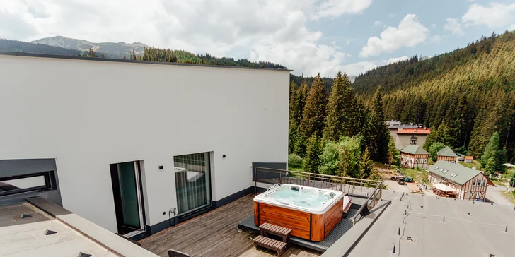 Dovolenka na horách: nové a moderné apartmány TRI SESTRY v Jasnej