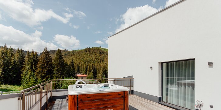 Dovolenka na horách: nové a moderné apartmány TRI SESTRY v Jasnej