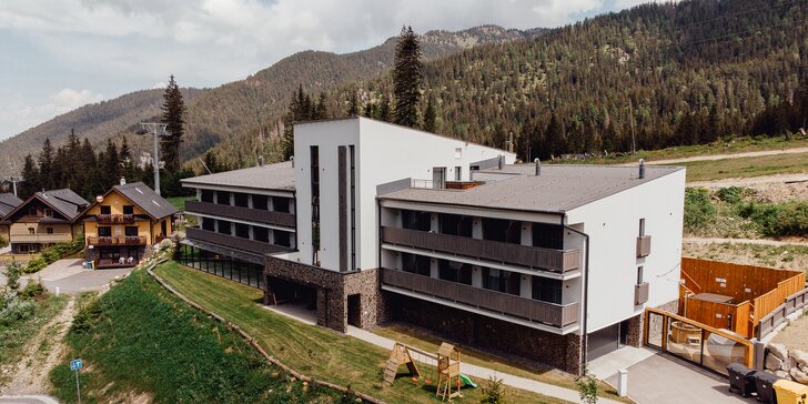 Dovolenka na horách: nové a moderné apartmány TRI SESTRY v Jasnej