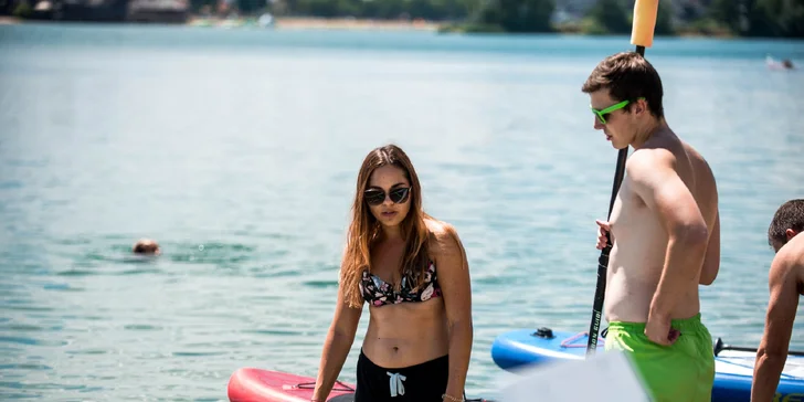 Požičajte si paddleboard a otestujte vodu aj svoje zručnosti!