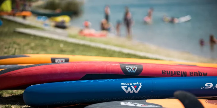 Požičajte si paddleboard a otestujte vodu aj svoje zručnosti!