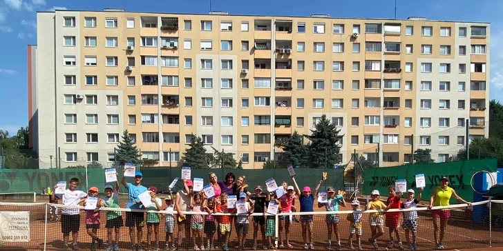 Poď hrať tenis! Detský denný tábor pod taktovkou kvalifikovaných trénerov