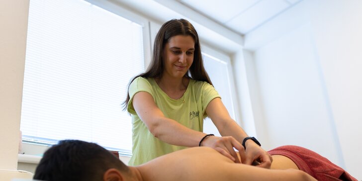Fyzioterapeutické služby: analýza pohybového aparátu, masáže, SM systém aj permanentky