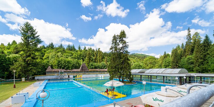 Relax v novo zrekonštruovanom kúpeľnom hoteli: termálny bazén, letné horské kúpalisko aj polpenzia