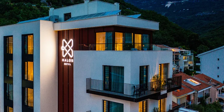 Dovolenka v Čiernej Hore: nový hotel v blízkosti krásnych pláží v historickej Budve, raňajky a 2 deti zadarmo