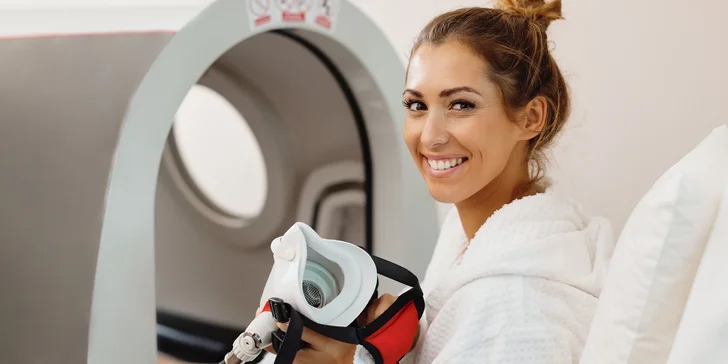 Vyškúšajte liečebné účinky hyperbarickej terapie kyslíkom, v ponuke aj permanentky