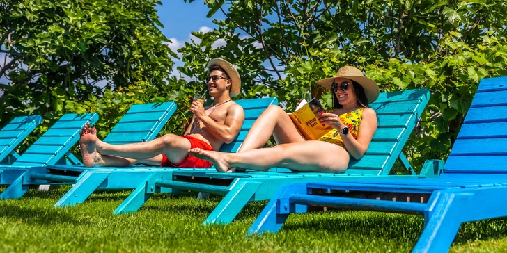 Prenájom ležadla na súkromnej pláži Wellness Furst & Beach+ prosseco alebo citronáda