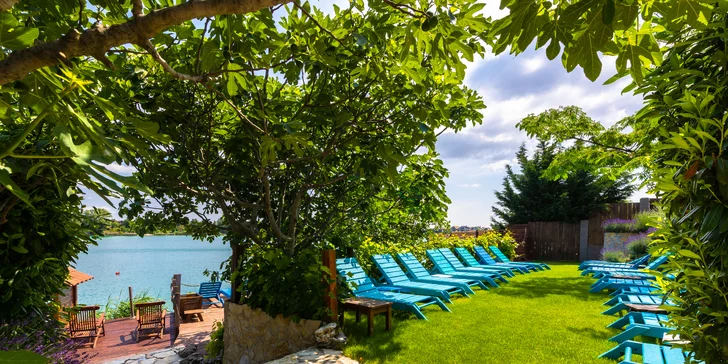 Prenájom ležadla na súkromnej pláži Wellness Furst & Beach+ prosseco alebo citronáda