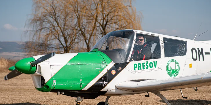 Zážitkové lety lietadlom Zlín Z-43 až pre 3 osoby, aj s možnosťou pilotovania!