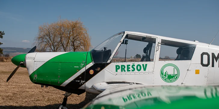 Zážitkové lety lietadlom Zlín Z-43 až pre 3 osoby, aj s možnosťou pilotovania!
