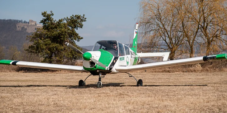 Zážitkové lety lietadlom Zlín Z-43 až pre 3 osoby - aj s možnosťou pilotovania!
