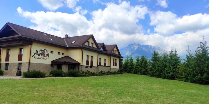 Letná dovolenka v srdci Vysokých Tatier: polpenzia, bazén a sauna