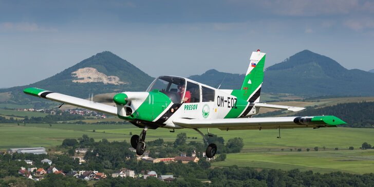 Zážitkové lety lietadlom Zlín Z-43 až pre 3 osoby, aj s možnosťou pilotovania!