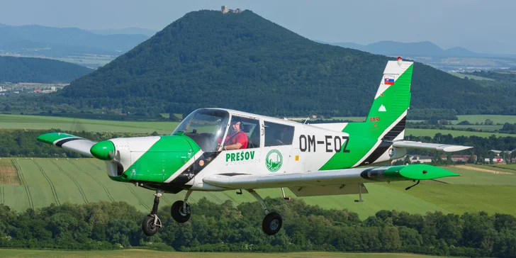 Zážitkové lety lietadlom Zlín Z-43 až pre 3 osoby, aj s možnosťou pilotovania!
