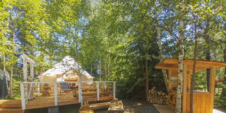 Nefalšované dobrodružstvo či rodinná dovolenka v prvom tatranskom glampingu