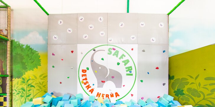 Jednorazový neobmedzený vstup do detskej herne Safari vo Zvolene