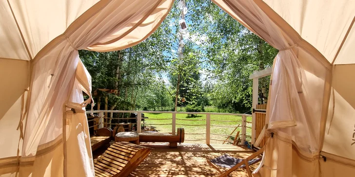 Nefalšované dobrodružstvo či rodinná dovolenka v prvom tatranskom glampingu